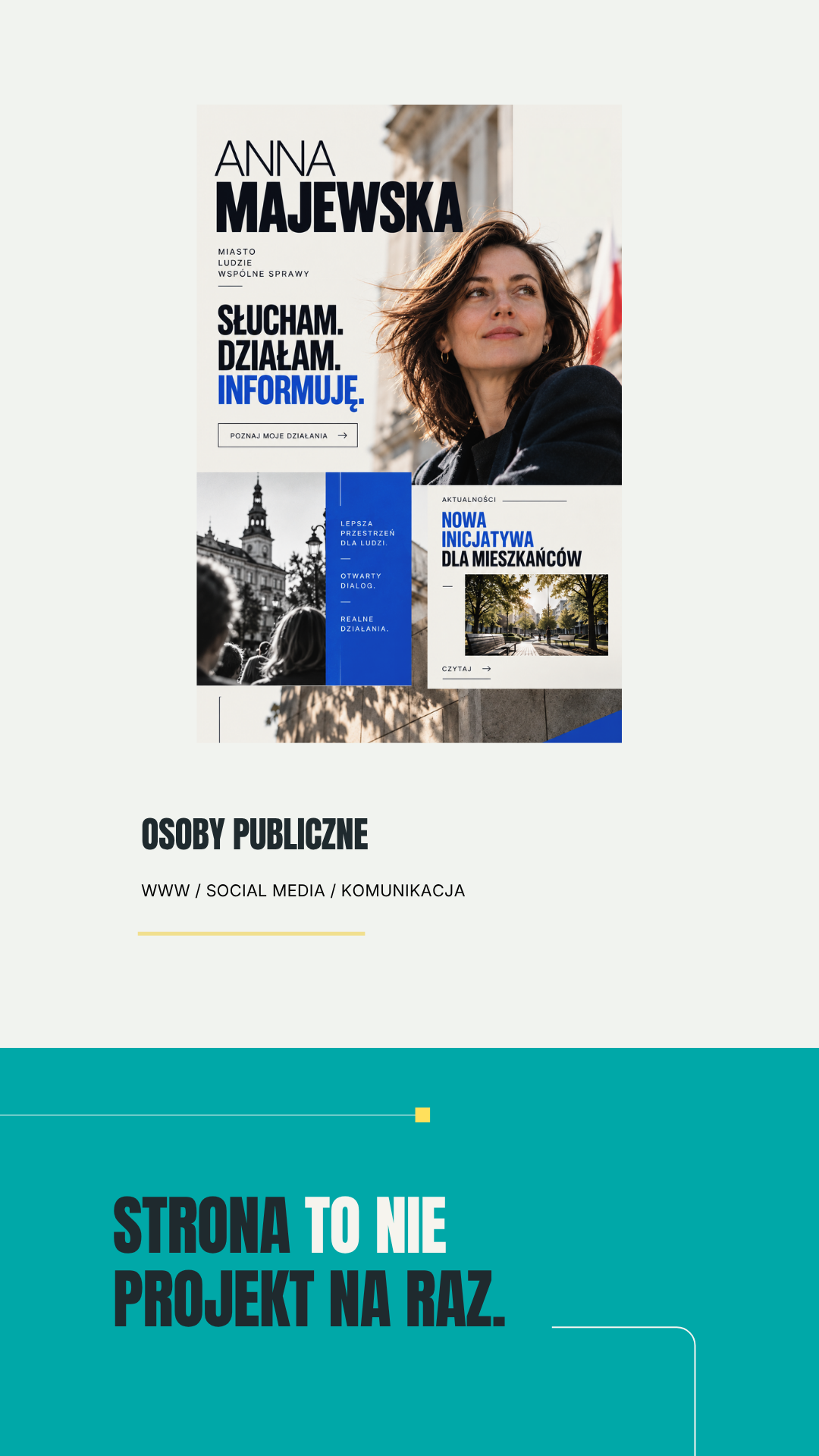 Realizacje POSZEPT dla osób publicznych.